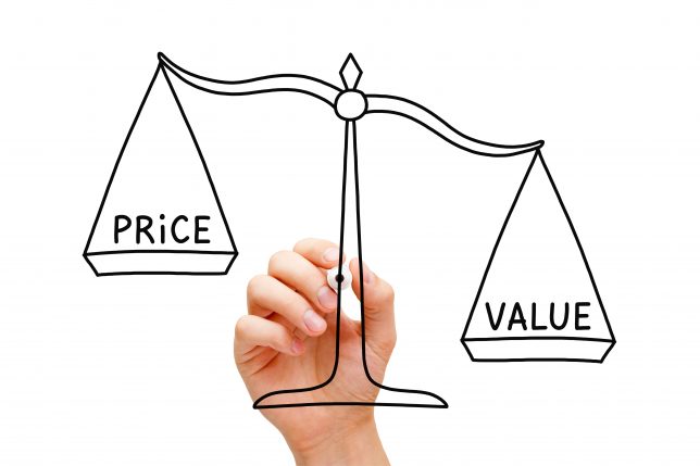 Value Price Scale Concept